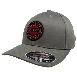 Volcom Men's Hat Since 91 Embroidered Patch FlexFit Cap